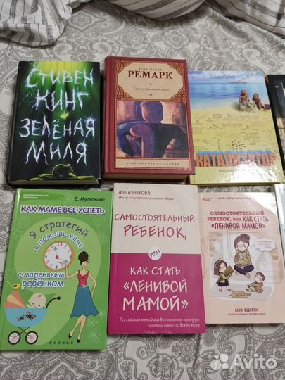 Книги Кинг ремарк петрановская ленивая мама новые