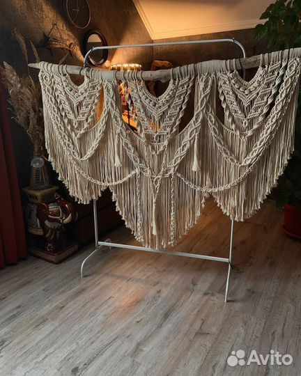 Макраме панно большое в стиле бохо