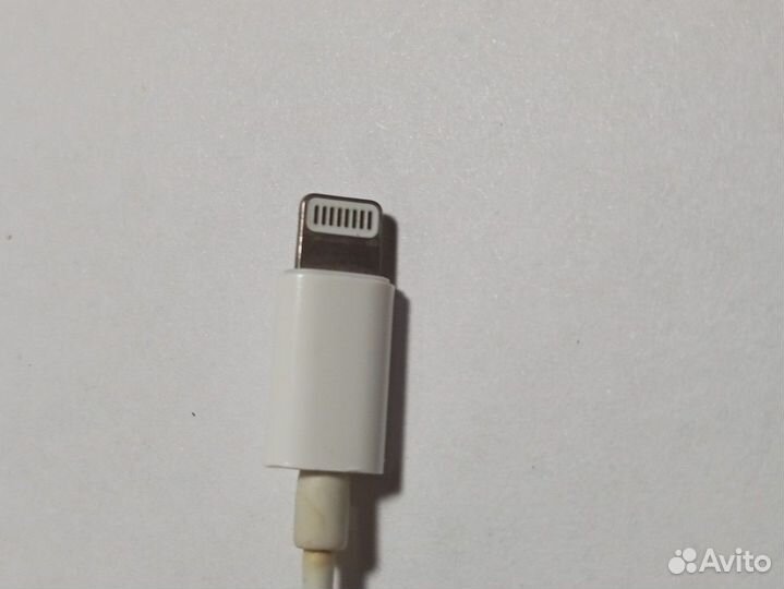 Наушники для Apple EarPods Lightning, белые