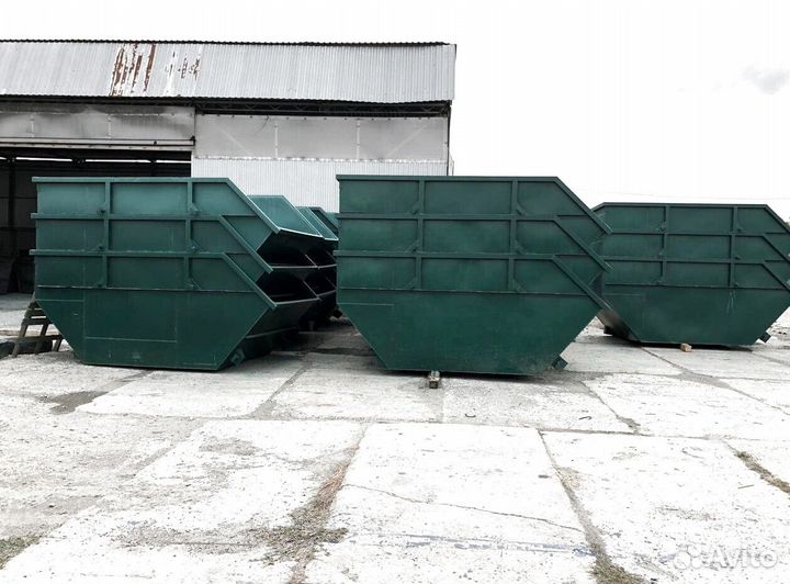 Бункер для мусора, контейнер 8 м3. Арт 35560