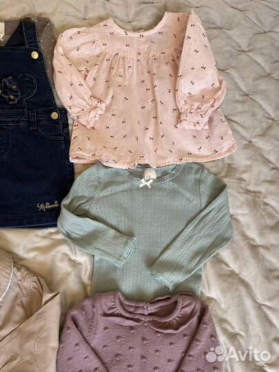 Брендовые вещи пакетом для девочки 74