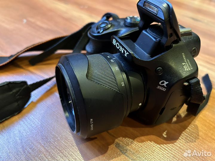 Зеркальный фотоаппарат sony alpha 3500