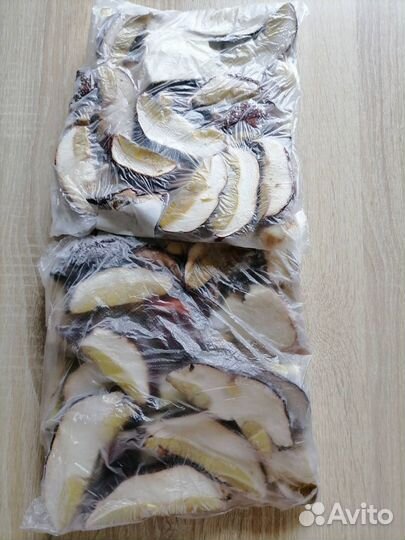 Белые грибы замороженные ломтик