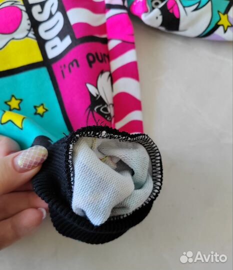 Летние брючки джогеры для девочки