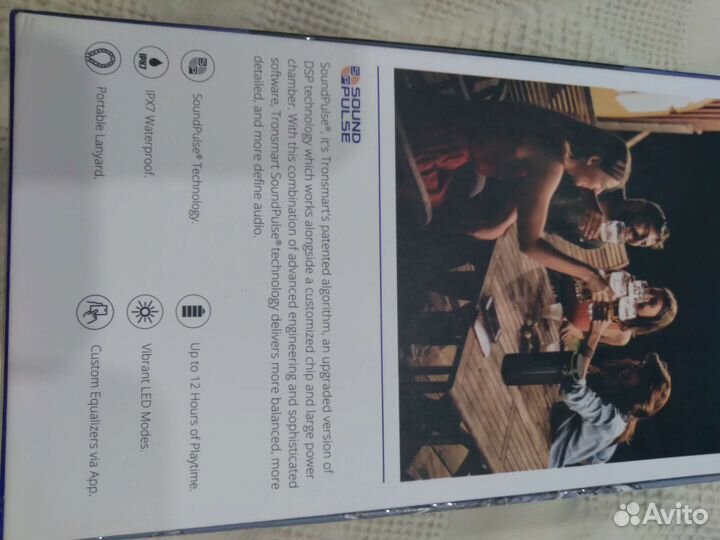 Мини муз.центр колонка Tronsmart T7 30W Black