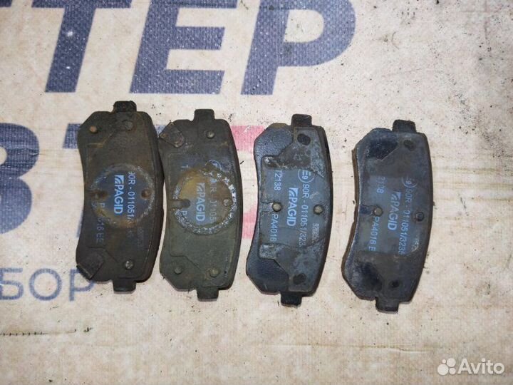 Задние тормозные колодки Kia Hyundai