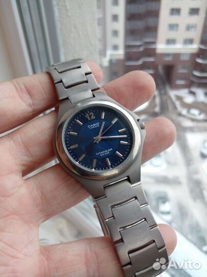 Часы casio titanium