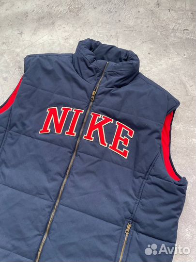 Nike Vintage Big Logo 00's Пуховая Жилетка
