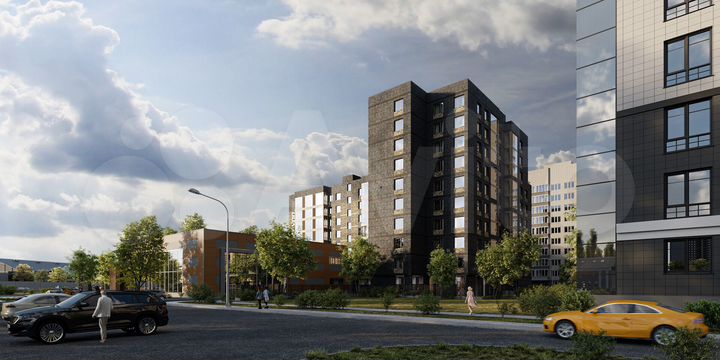 2-к. квартира, 50,1 м², 4/10 эт.