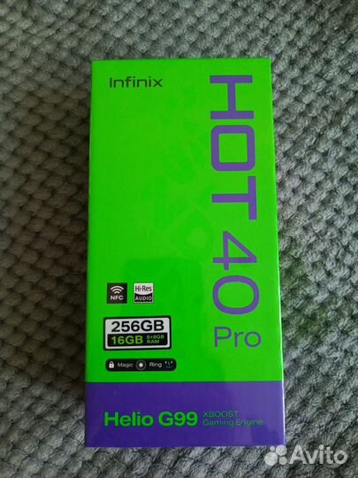Infinix HOT 40 Pro, 8/256 ГБ