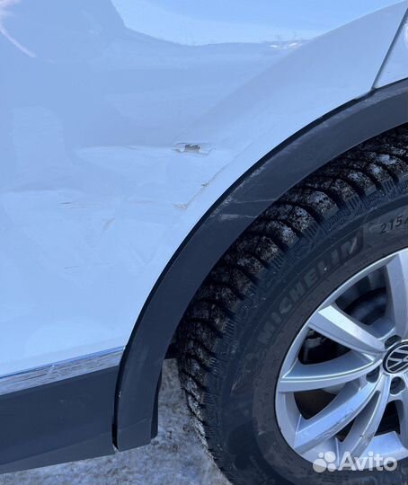 Volkswagen tiguan дверь задняя левая