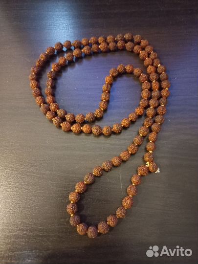 Четки из рудракши (джапа мала)