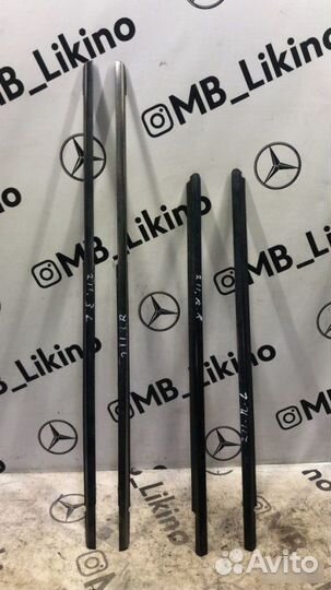 Накладка стекла двери Mercedes-Benz E-Класс W211