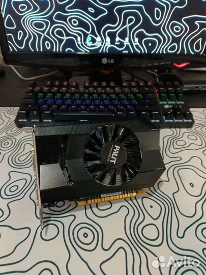 Видеокарта GTX 650 1 GB palit