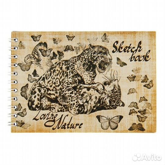 Блокнот для зарисовок А6, 20 листов на гребне Sket