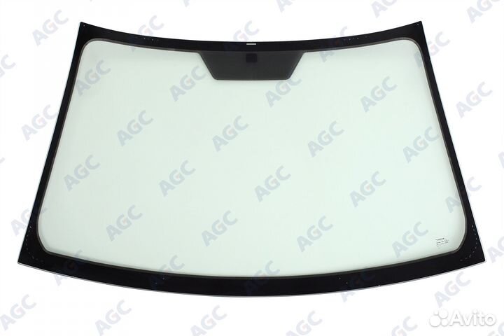 NDG toyota yaris 2006- стекло ветровое зеленое - solar control -инкапсуляция (кроншт. - европускаемо