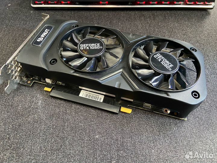 Видеокарта Palit GeForce GTX 1050 Ti 4096Mb Dual