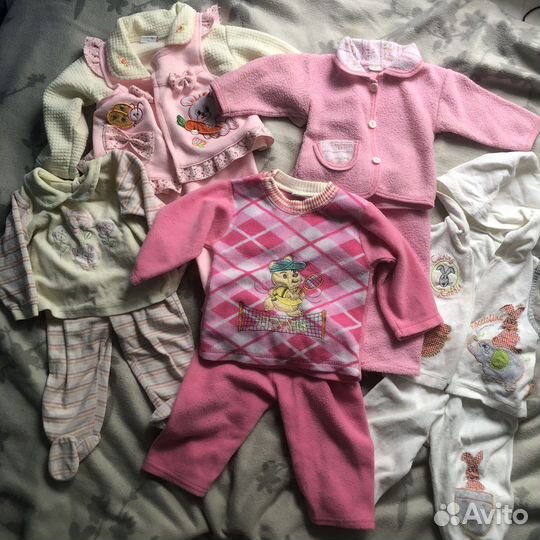 Детские вещи на девочку пакетом