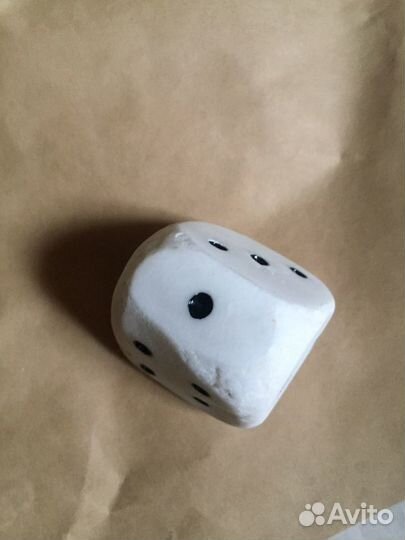 Кубик Зарик - игральная кость-ручная работа