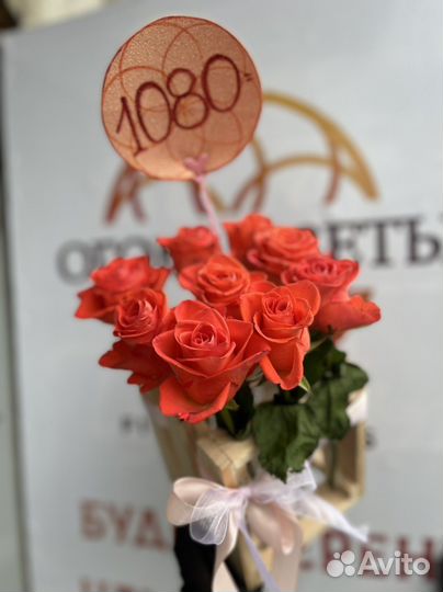 Необычные букеты из живых цветов