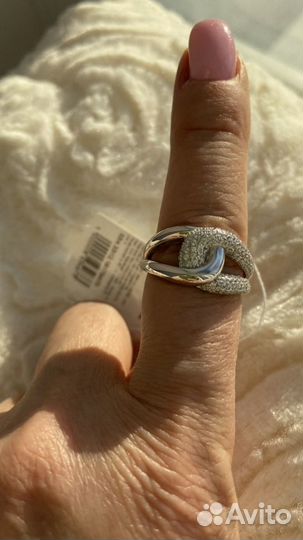 Серебренное кольцо 925 пр