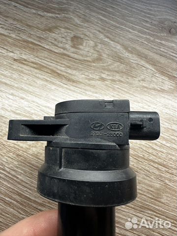 Катушка зажигания на hyundai solaris- kia