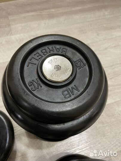 Гантели Barbell неразборные, 2х8,5, 2х6 кг