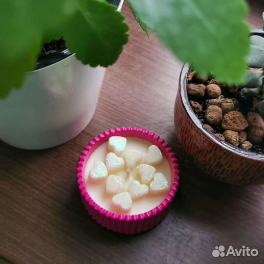 Свечи с сердцем