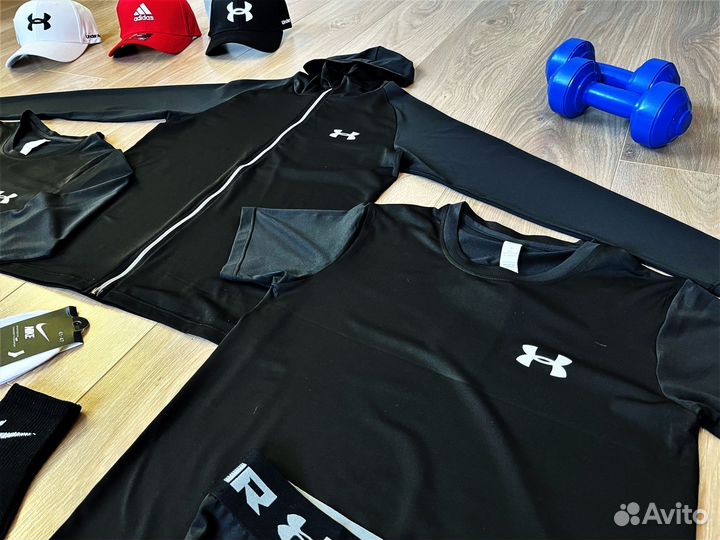 Рашгард Under Armour Black - 5/1, 2/316