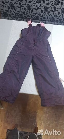 Комбинезон для девочки зима