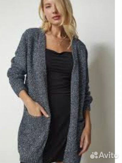 Кардиган меланж Бангладеш H&M(46-48)