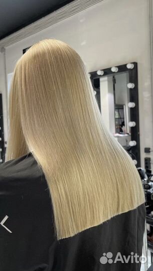 Кератиновое выпрямление