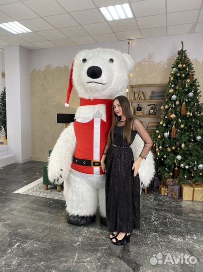 Одежда для ростовой белого медведя и панды