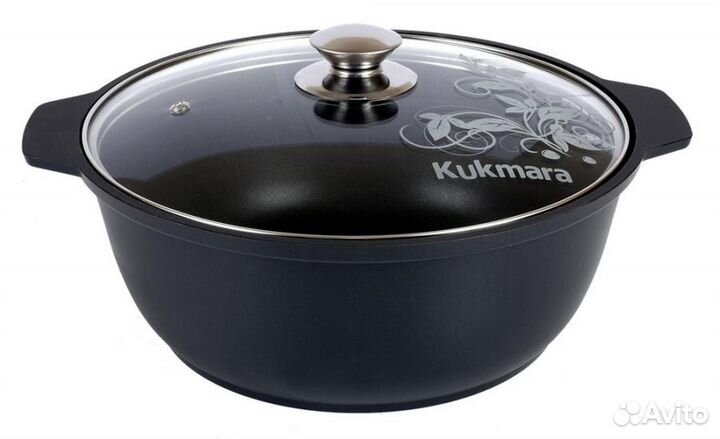 Сковорода-жаровня kukmara ж44а 4л
