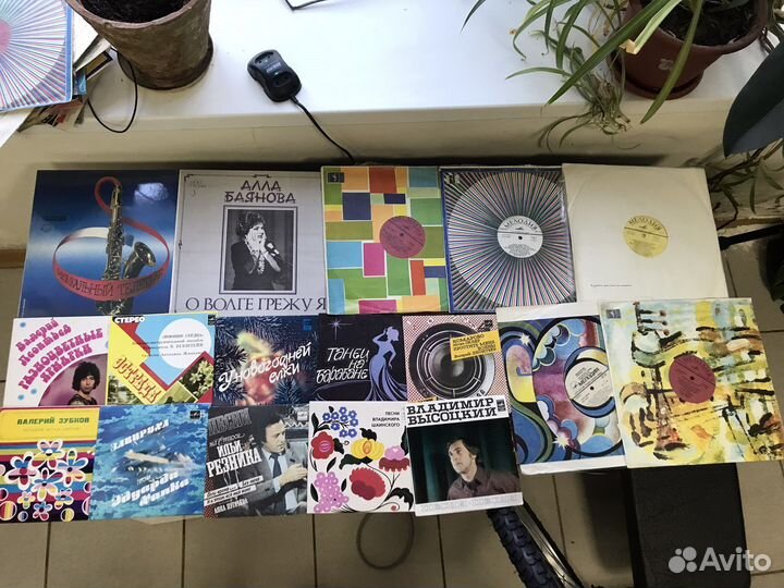 Виниловые пластинки СССР