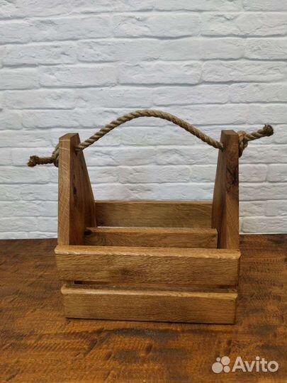 Деревянный ящик для подарков / дуб