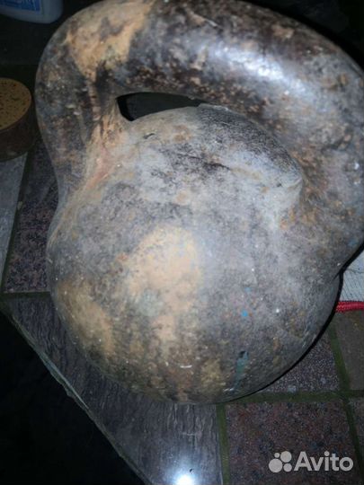 Гиря 2 пуда царская