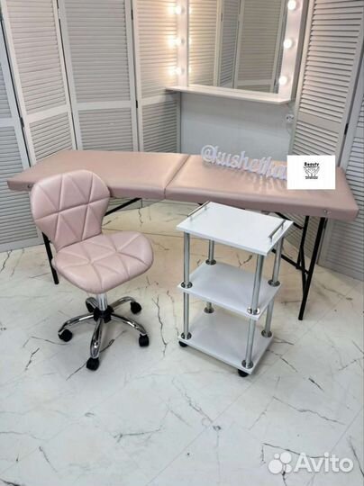 Кушетка какао без выреза