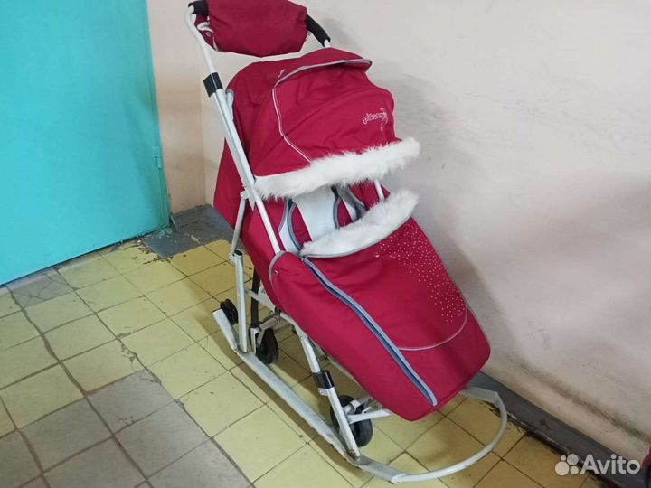 Коляска санки