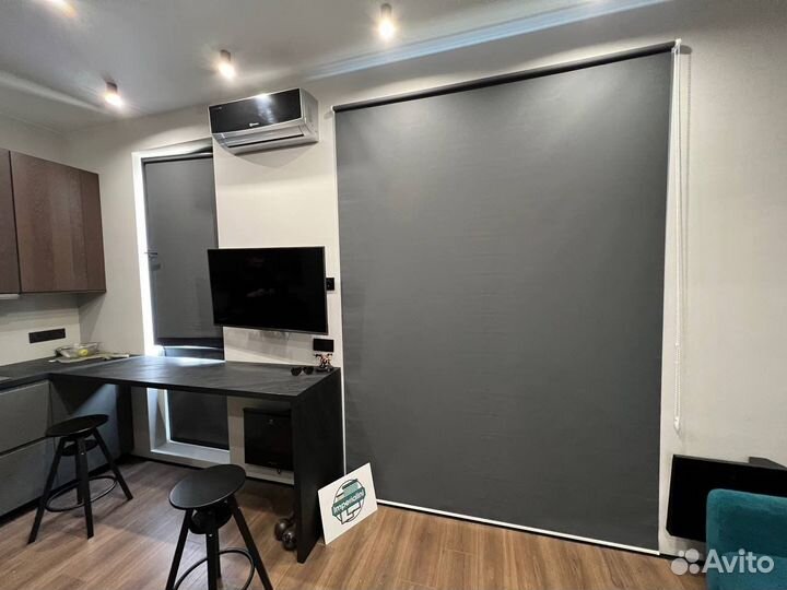 Рулонные и римские шторы