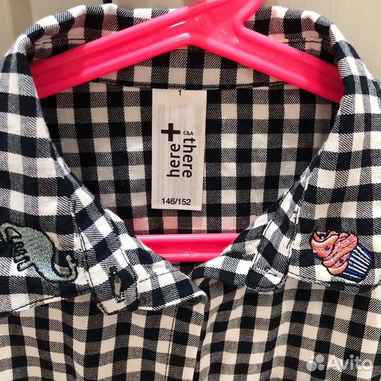 Рубашка для девочки C&A р-р 146-152