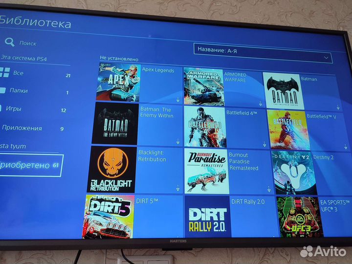 Sony PS4 slim 2 геймпада + игры