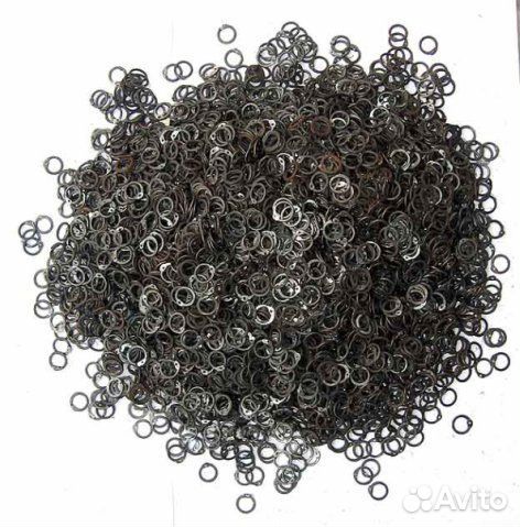 Кольца для кольчуг. Клепанные и сеченые/рубленые