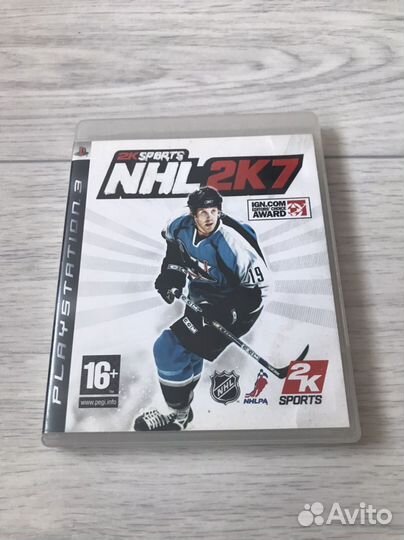 Диск на ps3 NHL2k7 (2007)