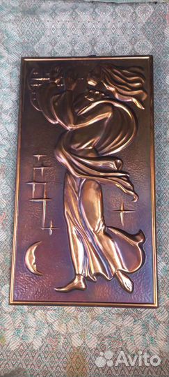 Картина чеканка СССР