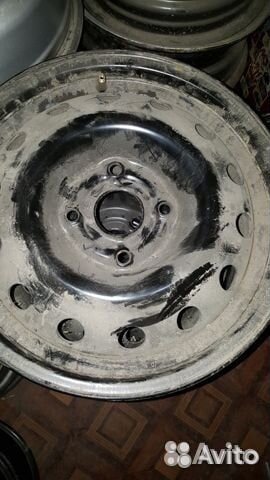 Диски литые Chevrolet R15 4x114.3 4шт с разборки