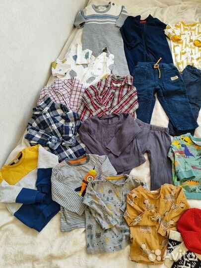 Одежда для мальчика пакетом 74 80