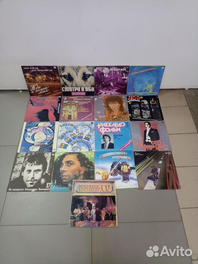 Виниловые пластинки СССР Зарубежная музыка
