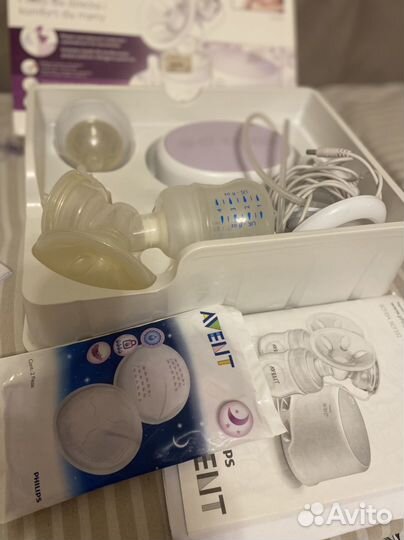 Молокоотсос avent электрический