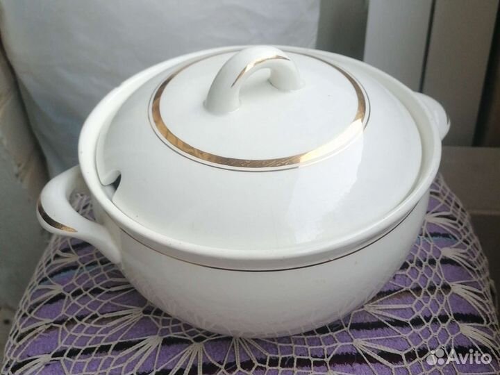 Супница фарфор СССР